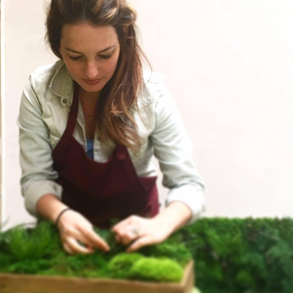 Erin Kinsey, Lead Designer of Artisan Moss