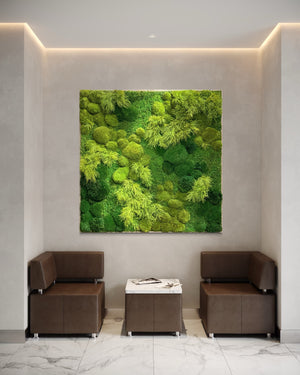 Warehouse Holiday Sale Preserved Moss Wall Art (60" x 60")