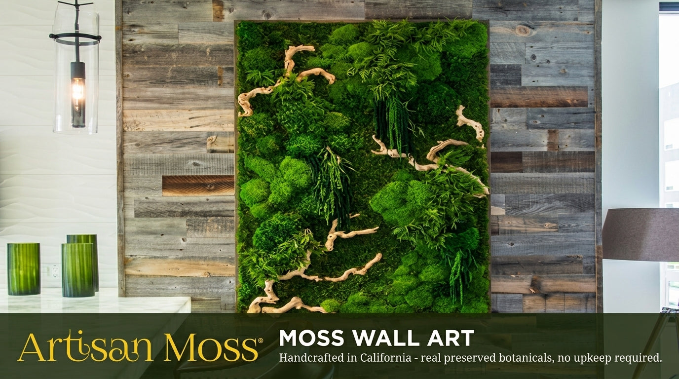 What a Moss Wall Is, and What It Is Not