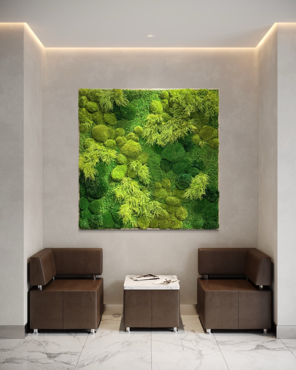 Warehouse Holiday Sale Preserved Moss Wall Art (60&quot; x 60&quot;)