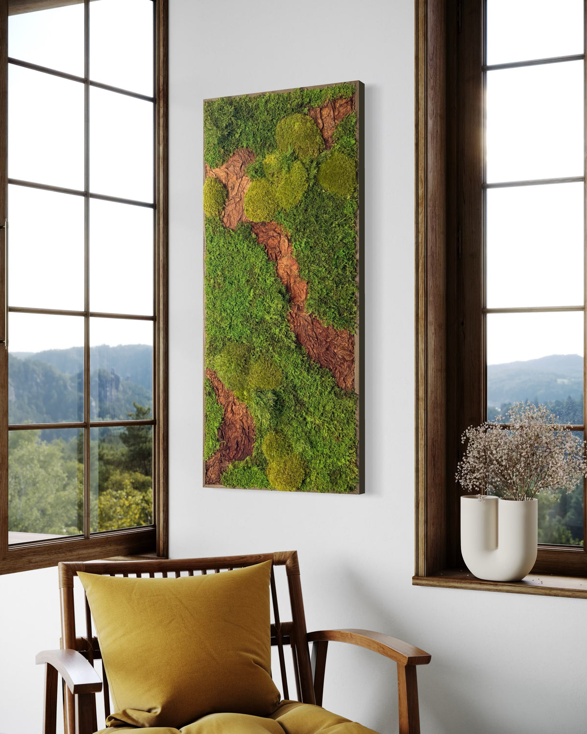Warehouse Holiday Sale Preserved Moss Wall 40 &quot; x 18&quot;