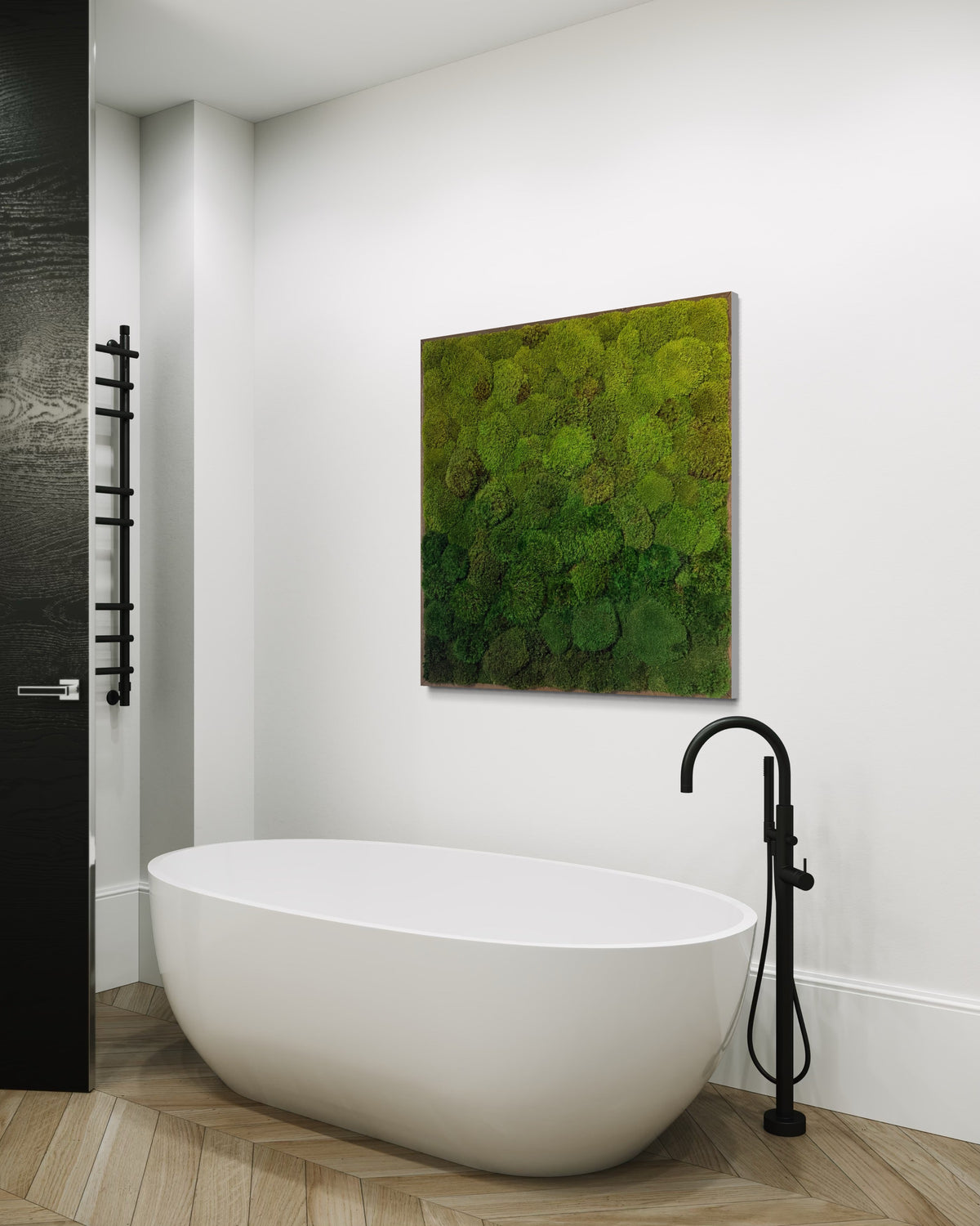 Warehouse Holiday Sale Preserved Moss Art Ombre Modern 36&quot; x 36&quot;