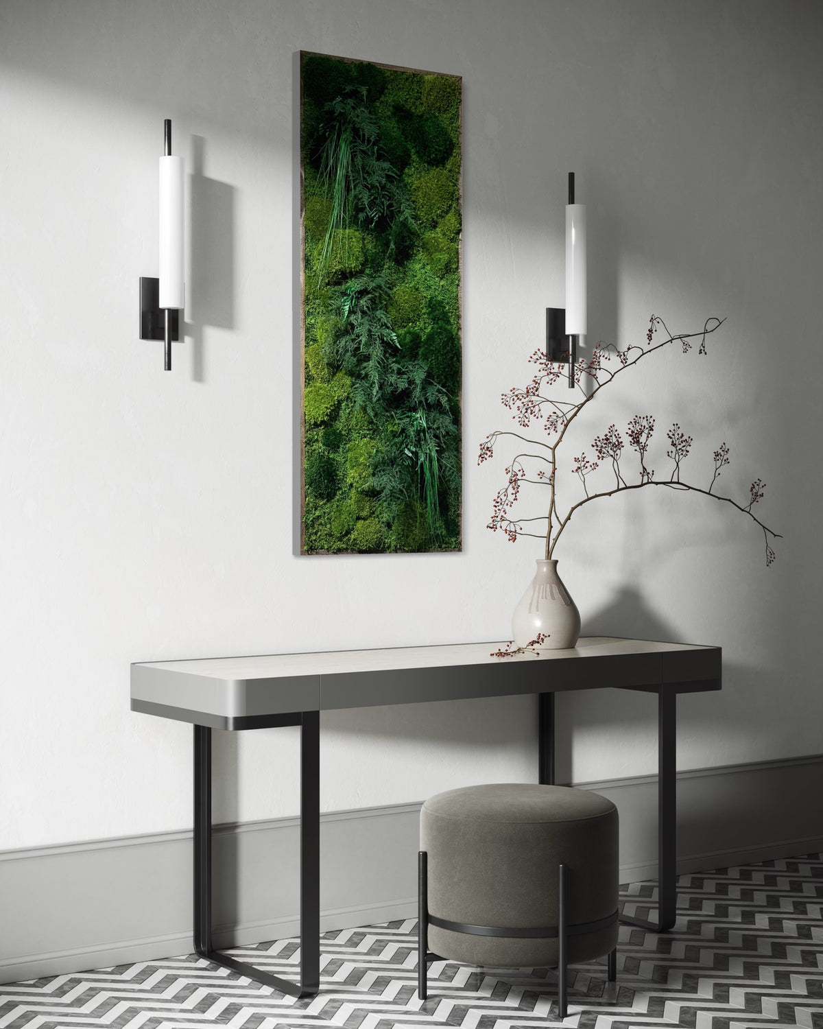 Warehouse Holiday Sale Preserved Moss Art 48&quot; x 20&quot;