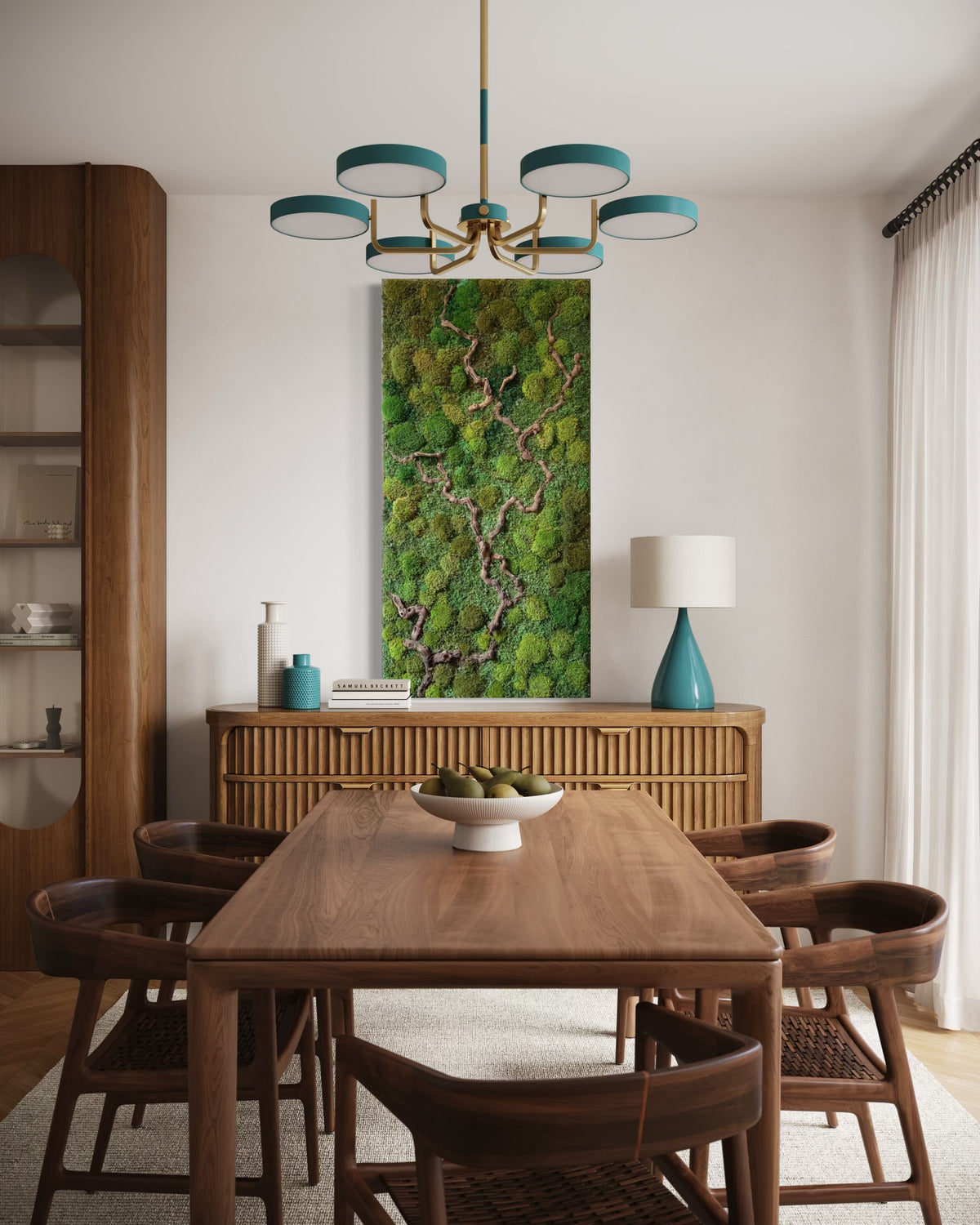 Warehouse Holiday Sale Preserved Moss Art Sandwood Branch 70&quot; x 36&quot;