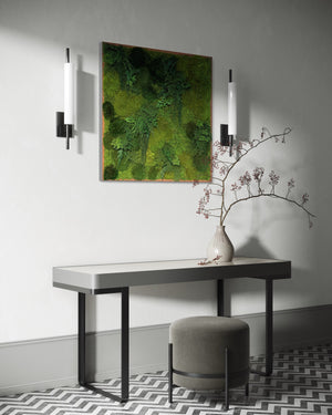 Warehouse Holiday Sale Preserved Moss & Fern Art 33" x 33"