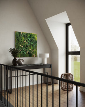 Warehouse Holiday Sale Preserved Moss & Extra Fern Art Sandwood Branch 36" x 36"